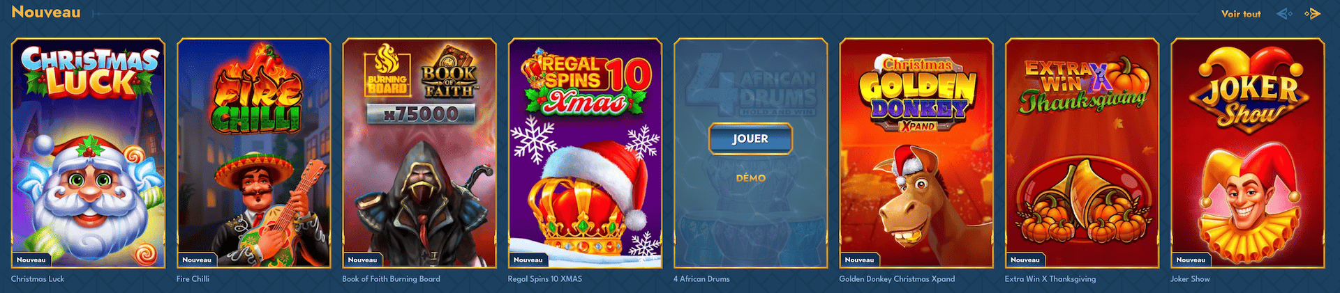 oceanspincasino jeux 2
